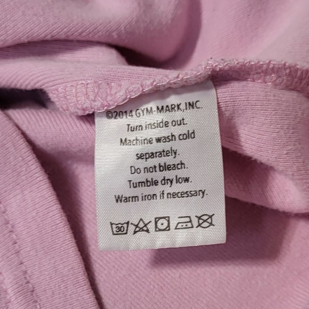 Gymboree Girls Pink Unicorn Graphic Short Sleeve T-Shirt Size 10 EUC - Picture 5 of 5